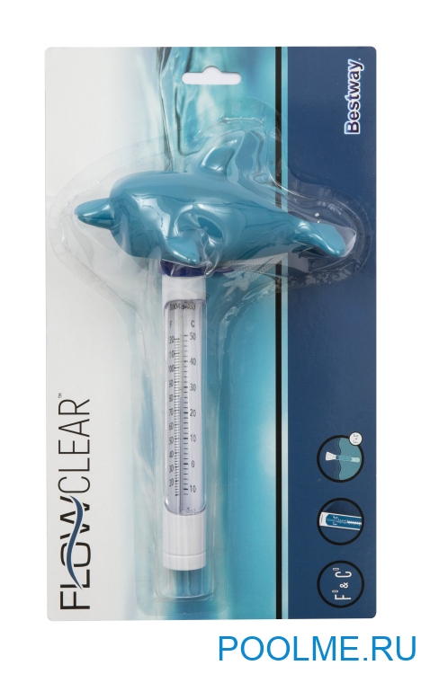 Термометр-игрушка для бассейна Bestway "Дельфин", артикул 58110-D