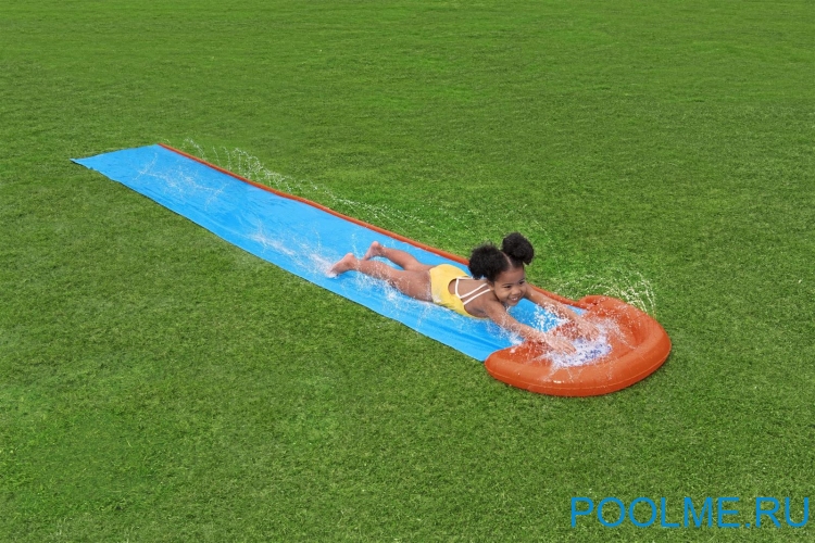 Водная дорожка Bestway H2OGO однополосная 488 x 82 см, артикул 52326 Водная дорожка Bestway H2OGO однополосная 488 x 82 см, артикул 52326