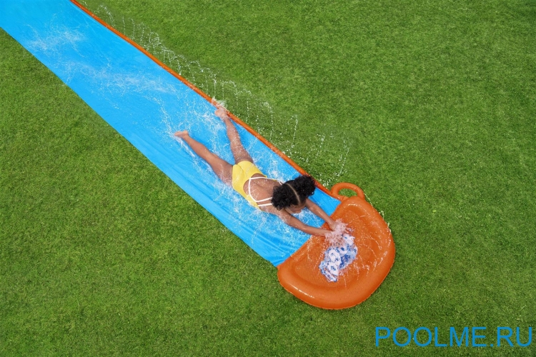 Водная дорожка Bestway H2OGO однополосная 488 x 82 см, артикул 52326 Водная дорожка Bestway H2OGO однополосная 488 x 82 см, артикул 52326