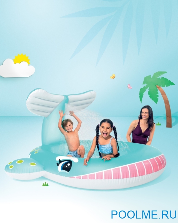Детский бассейн INTEX "Кит", артикул 57440 Детский бассейн INTEX "Кит", артикул 57440