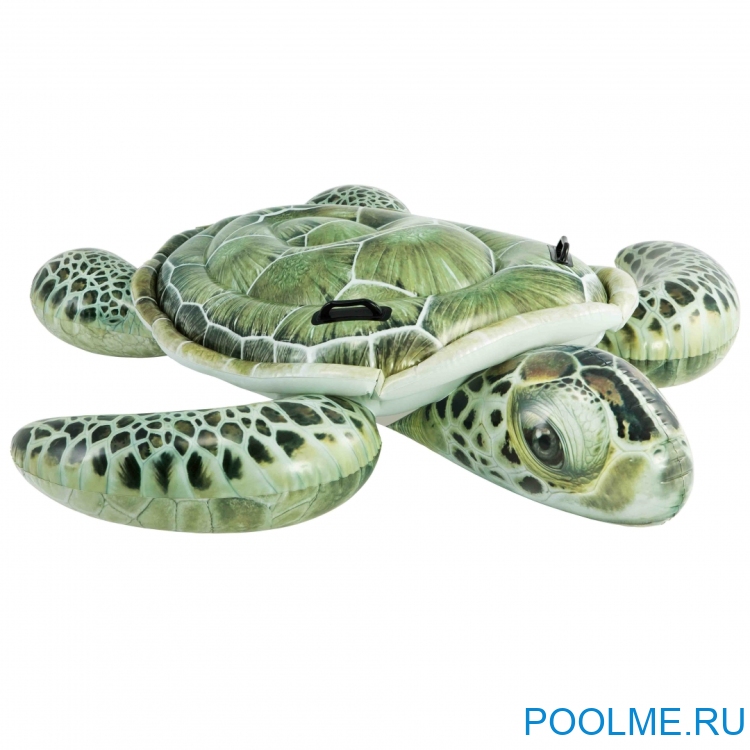 Надувная игрушка INTEX "Черепаха" 191 x 170 см, артикул 57555 Надувная игрушка INTEX "Черепаха" 191 x 170 см, артикул 57555