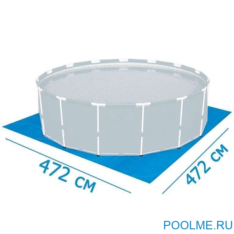 Подстилка INTEX для бассейнов от 2.44 до 4.57, артикул 28048