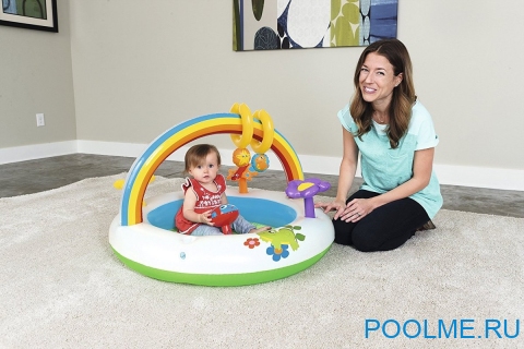 Надувной игровой центр Bestway "Лужайка" 91 x 56 см, артикул 52239 Надувной игровой центр Bestway "Лужайка" 91 x 56 см, артикул 52239