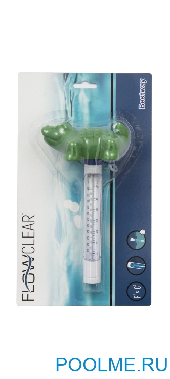 Термометр-игрушка для бассейна Bestway "Крокодил", артикул 58110-C
