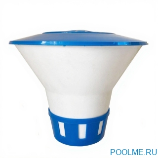 Поплавок-дозатор для хлор-таблеток (200 г) синий, арт. 2500001