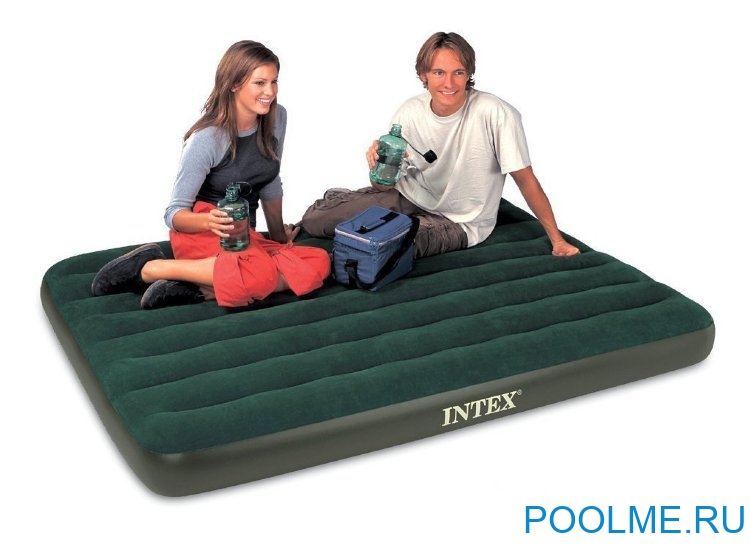Надувной матрас INTEX 137 x 191 x 25 см, без насоса, артикул 64108
