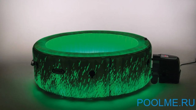 Джакузи INTEX 28494, размер: 196 x 71 см - 4 места