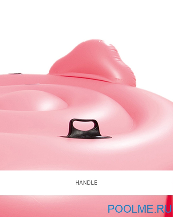 Надувной плот для плавания INTEX "Большой Фламинго", 203 x 196 x 124 см, артикул 57288 Надувной плот для плавания INTEX "Большой Фламинго", 203 x 196 x 124 см, артикул 57288