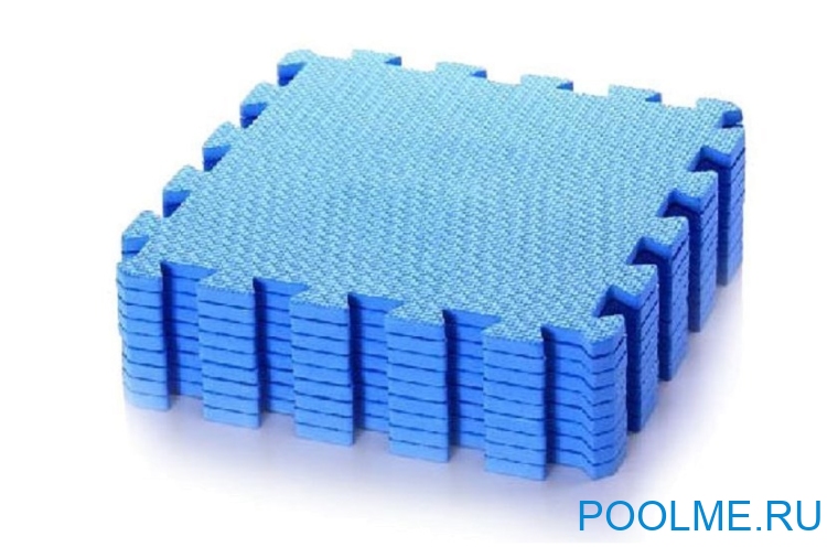 Подстилка-пазл INTEX для бассейна (в комплекте 8 шт), артикул 29081 Подстилка-пазл INTEX для бассейна (в комплекте 8 шт), артикул 29081