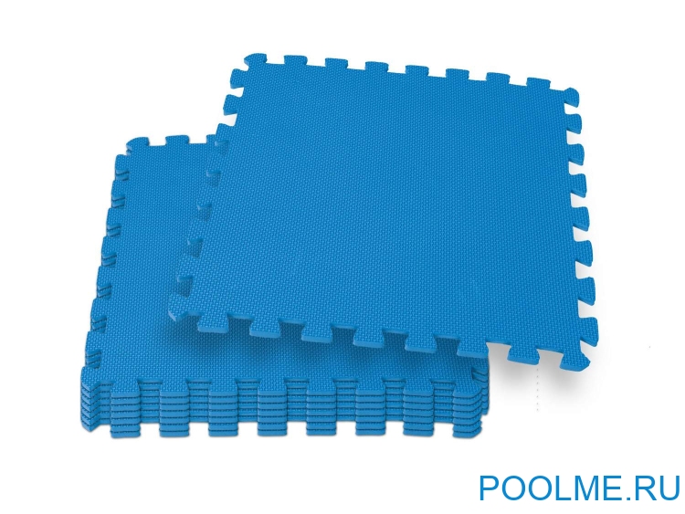 Подстилка-пазл INTEX для бассейна (в комплекте 8 шт), артикул 29081 Подстилка-пазл INTEX для бассейна (в комплекте 8 шт), артикул 29081