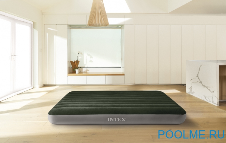 Надувной матрас INTEX 152 x 203 x 25 см, без насоса, артикул 64109