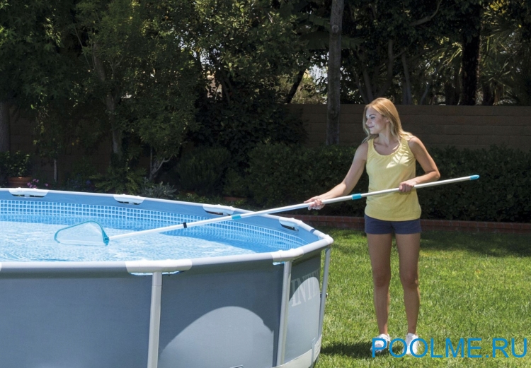 Сачок INTEX для чистки бассейна - без штанги, артикул 29050 Сачок INTEX для чистки бассейна - без штанги, артикул 29050