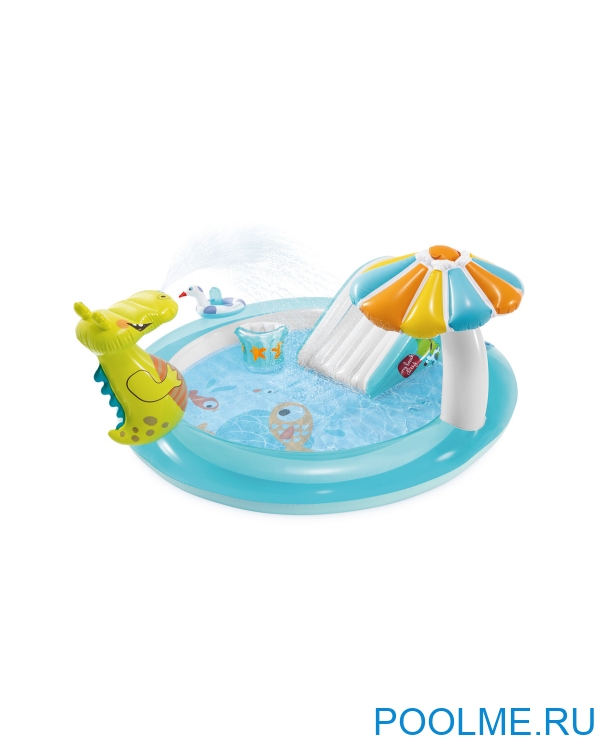 Надувной игровой центр INTEX "Крокодил", артикул 57165 Надувной игровой центр INTEX "Крокодил", артикул 57165