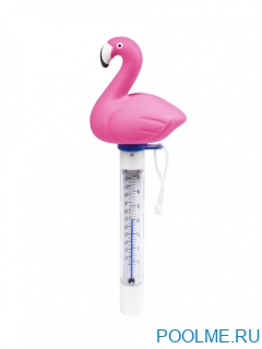 Плавающий термометр для бассейна Bestway Flowclear "Фламинго", артикул 58595-F