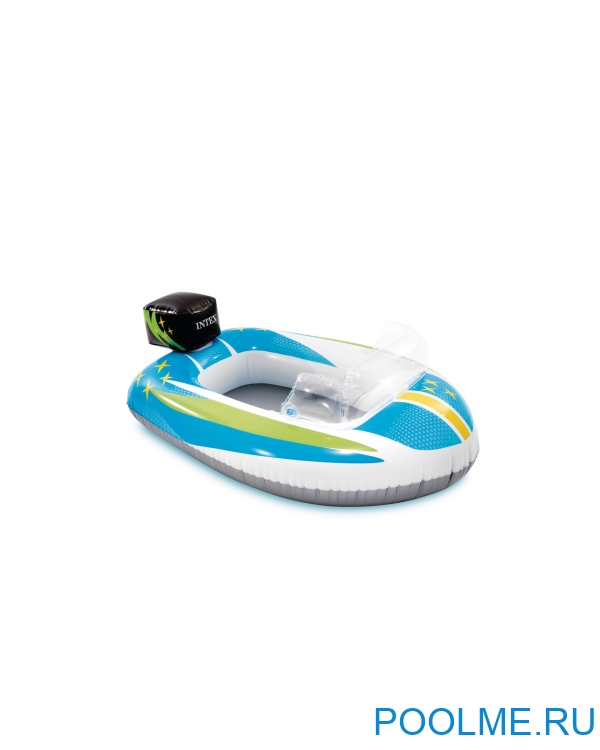 Надувная лодочка INTEX Pool Cruiser "Катер" 109 х 74 см, артикул 59380-В Надувная лодочка INTEX Pool Cruiser "Катер" 109 х 74 см, артикул 59380-В