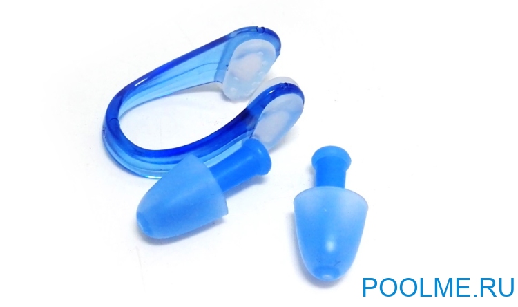 Беруши и зажим INTEX для плавания, артикул 55609