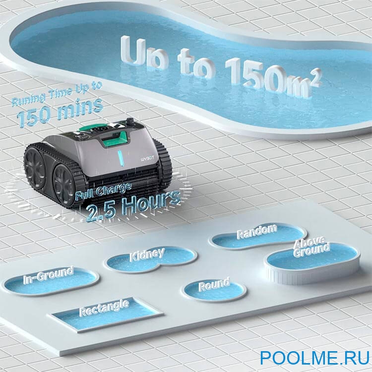 Пылесос для бассейна E-Tron I20 NG W3312NG