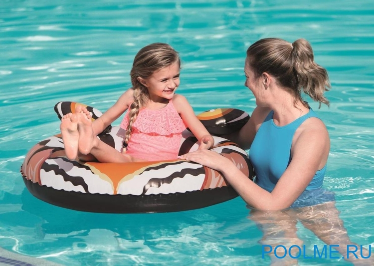 Надувной круг Bestway Predator Тигр 91 см, артикул 36122-Т