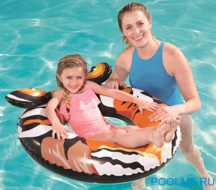 Надувной круг Bestway Predator Тигр 91 см, артикул 36122-Т