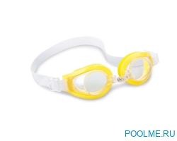 Очки для плавания INTEX "Play" желтые, артикул 55602 Очки для плавания INTEX "Play" желтые, артикул 55602
