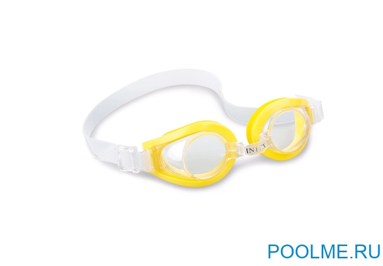 Очки для плавания INTEX "Play" желтые, артикул 55602 Очки для плавания INTEX "Play" желтые, артикул 55602