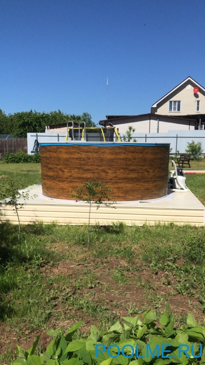 Морозоустойчивый бассейн Лагуна 3.5 х 1.25 м