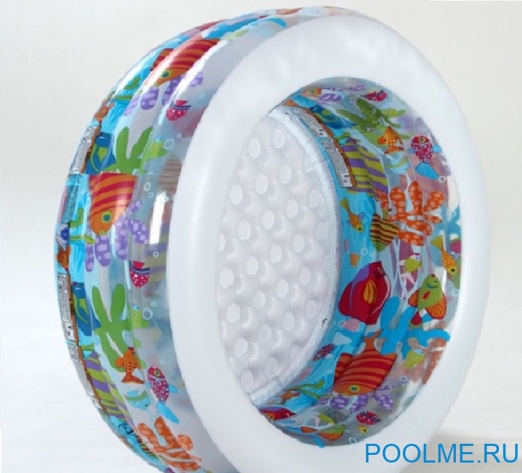 Детский бассейн INTEX "Подводный мир" 152 x 56 см, артикул 58480 Детский бассейн INTEX "Подводный мир" 152 x 56 см, артикул 58480