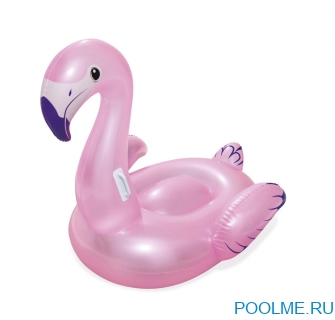 Надувная игрушка-наездник Bestway "Фламинго" 127 x 127 см, артикул 41122