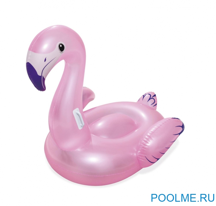 Надувная игрушка-наездник Bestway "Фламинго" 127 x 127 см, артикул 41122 Надувная игрушка-наездник Bestway "Фламинго" 127 x 127 см, артикул 41122