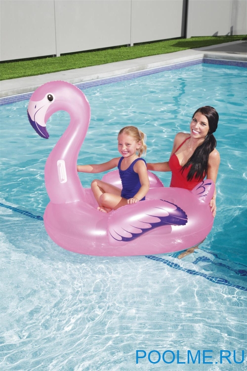 Надувная игрушка-наездник Bestway "Фламинго" 127 x 127 см, артикул 41122 Надувная игрушка-наездник Bestway "Фламинго" 127 x 127 см, артикул 41122