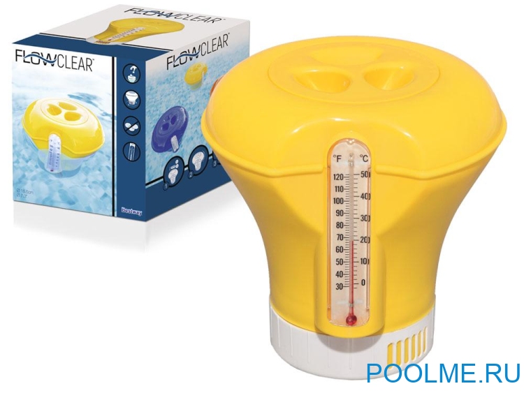 Поплавок-дозатор Bestway с термометром, артикул 58209-Y