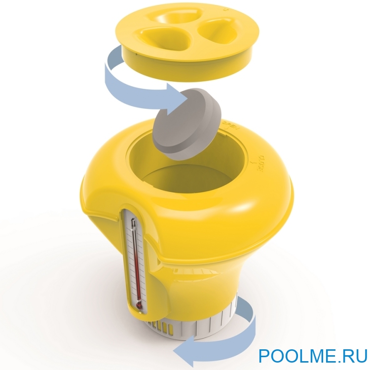 Поплавок-дозатор Bestway с термометром, артикул 58209-Y