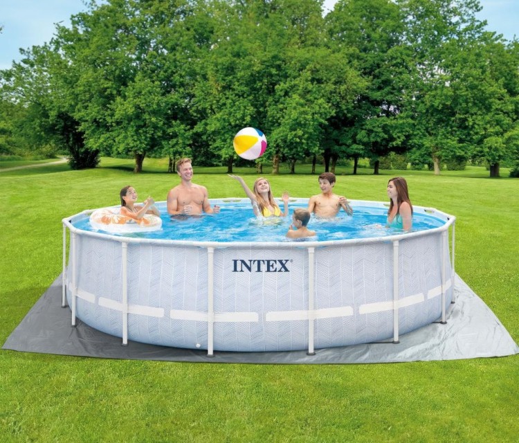 Каркасный бассейн INTEX 26746, размер 4.88 x 1.22 м