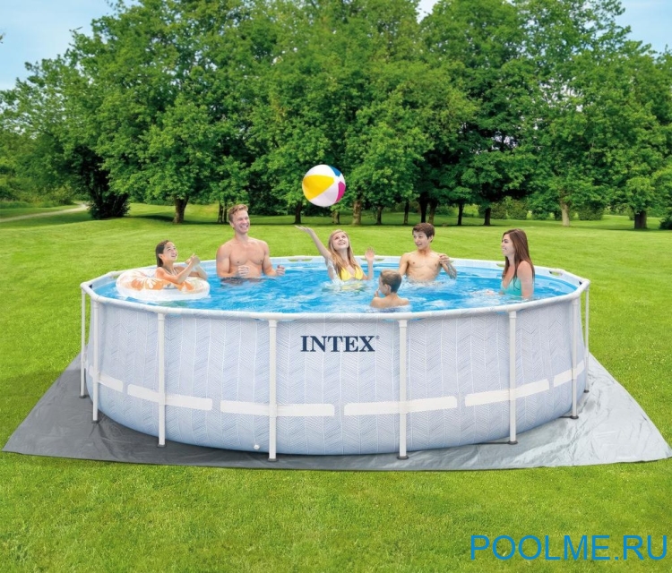 Каркасный бассейн INTEX 26746, размер 4.88 x 1.22 м Каркасный бассейн INTEX 26746, размер 4.88 x 1.22 м