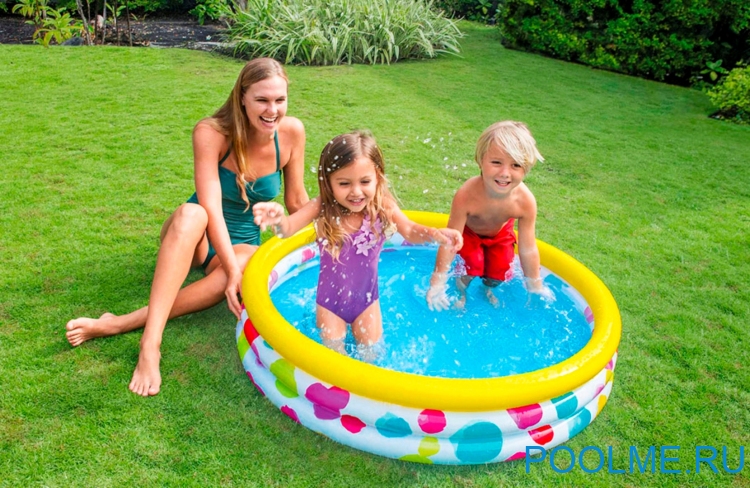 Детский бассейн INTEX "Фигуры" 147 x 33 см, артикул 58439 Детский бассейн INTEX "Фигуры" 147 x 33 см, артикул 58439
