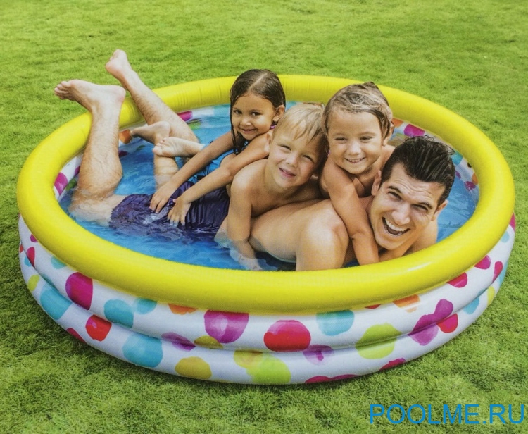 Детский бассейн INTEX "Фигуры" 147 x 33 см, артикул 58439 Детский бассейн INTEX "Фигуры" 147 x 33 см, артикул 58439