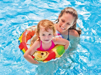 Надувной круг INTEX "Винни пух" 51 см, артикул 58228-W