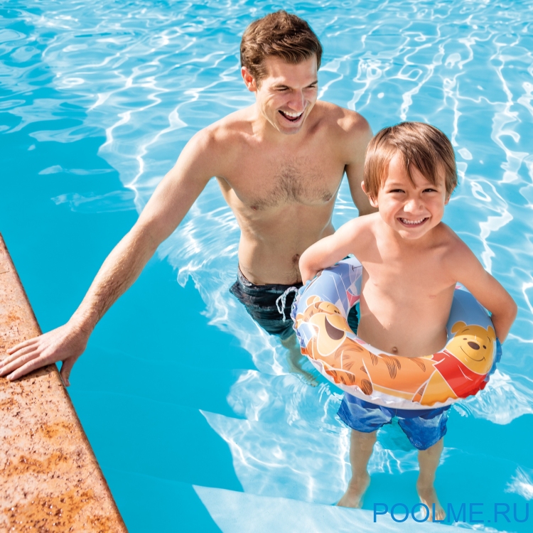 Надувной круг INTEX "Винни пух" 51 см, артикул 58228-W Надувной круг INTEX "Винни пух" 51 см, артикул 58228-W