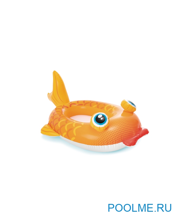 Надувная лодочка INTEX Pool Cruiser "Рыбка" 132 х 94 см, артикул 59380-G