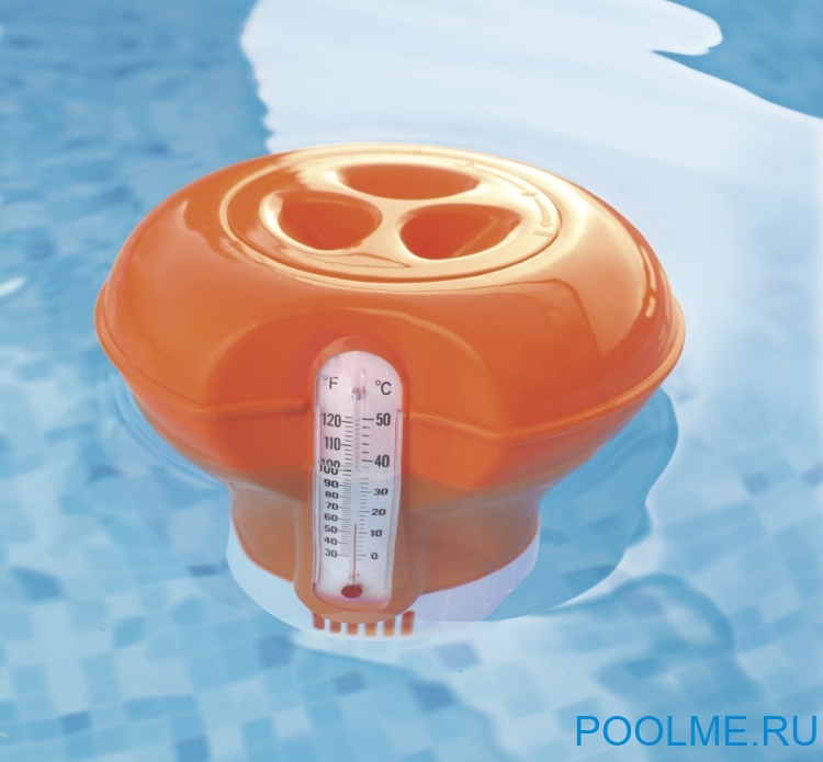 Поплавок-дозатор Bestway с термометром, артикул 58209-O Поплавок-дозатор Bestway с термометром, артикул 58209-O