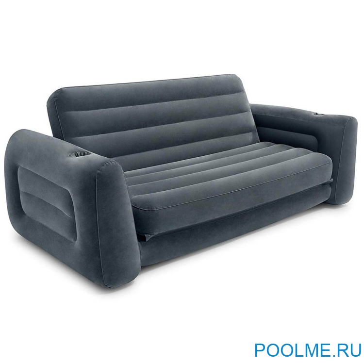 Надувной диван-кровать INTEX 224 x 203 x 66 см, артикул 66552 Надувной диван-кровать INTEX 224 x 203 x 66 см, артикул 66552