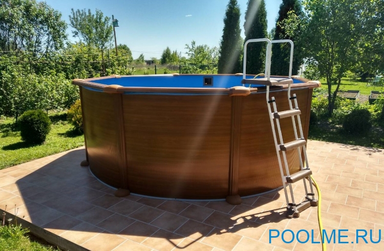 Запасная пленка к бассейну GRE 3.5 x 1.32, артикул FPR358