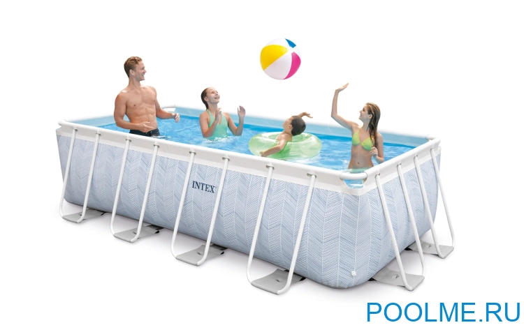 Каркасный бассейн INTEX 26780, размер 4 x 2 x 1 м Каркасный бассейн INTEX 26780, размер 4 x 2 x 1 м