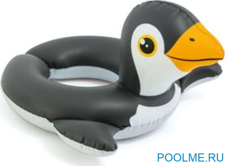 Надувной круг игрушка INTEX "Пингвин" 64 см, артикул 59220-P Надувной круг игрушка INTEX "Пингвин" 64 см, артикул 59220-P