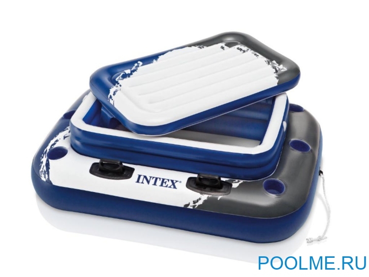 Надувной бар-холодильник INTEX 122 x 97 см, артикул 58821 Надувной бар-холодильник INTEX 122 x 97 см, артикул 58821