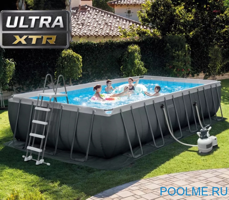Каркасный бассейн INTEX 26364, размер 7.32 x 3.66 x 1.32 м Каркасный бассейн INTEX 26364, размер 7.32 x 3.66 x 1.32 м