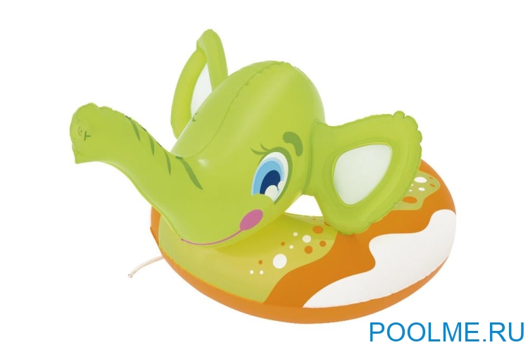 Надувной круг-игрушка Bestway "Слоник" с брызгалкой 69 x 31 см, артикул 36116 Надувной круг-игрушка Bestway "Слоник" с брызгалкой 69 x 31 см, артикул 36116