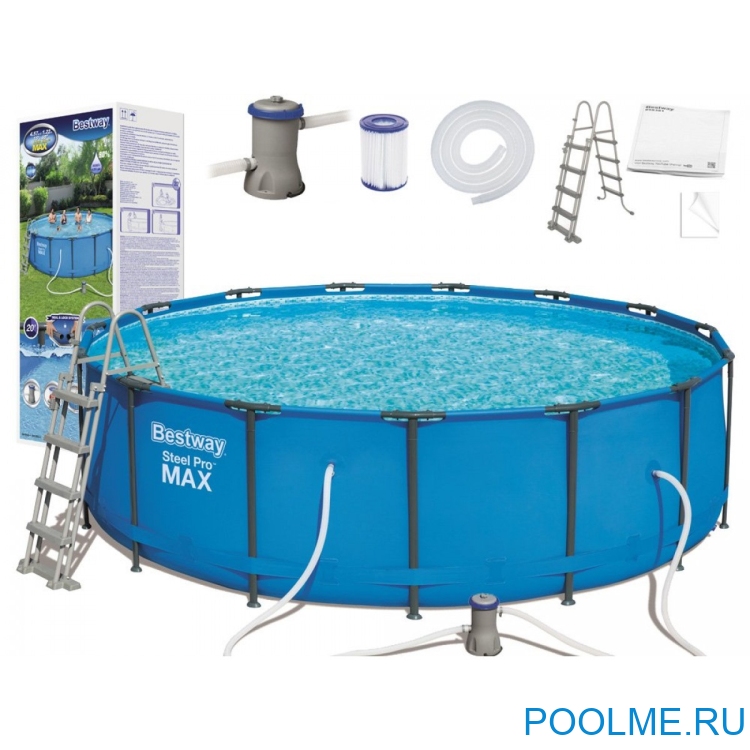 Бассейн Bestway 56830, 457 x 122 см