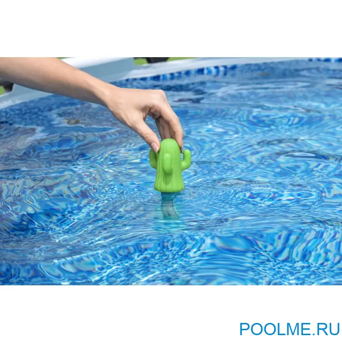 Плавающий термометр Bestway для бассейна "Кактус", артикул 58763 Плавающий термометр Bestway для бассейна "Кактус", артикул 58763