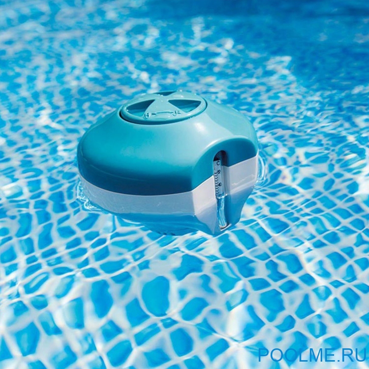 Поплавок-дозатор INTEX с термометром, артикул 29043 Поплавок-дозатор INTEX с термометром, артикул 29043